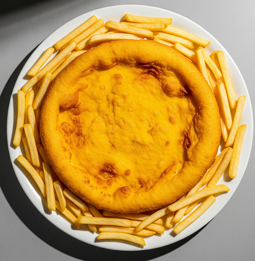 Full Pizza With Batter 