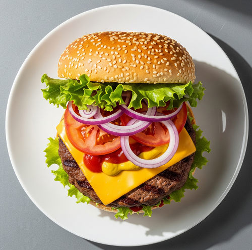 1/4lb Cheeseburger With Chips 