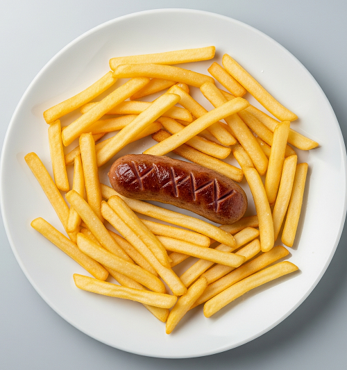 Kids Jumbo Sausage Meal 